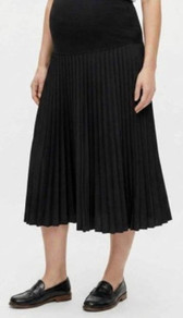 Maternity starburst pleated skirt