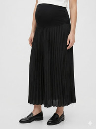 Style # 027M 32" starburst pleated maternity skirt