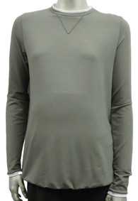 Style # 3248 Jersey maternity top with white accents