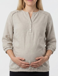 Style # 322 Maternity raglan detailed shirt