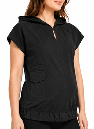 Flex drop shoulder vest