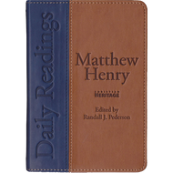 Matthew Henry Daily Readings by Matthew Henry (Leather-Bound)