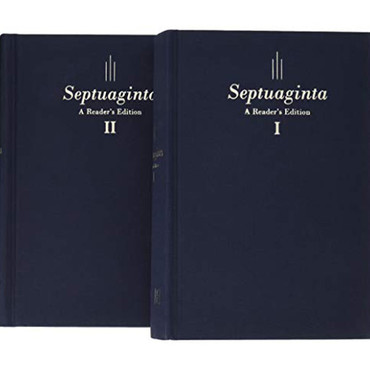 Septuaginta A Reader's Edition
	9781619708433