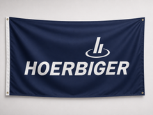 HOERBIGER Double Sided Knit Polyester Flag - 5' X 8'