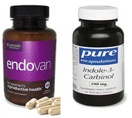 Premier Uterus Kit, Endovan, Indole-3-Carbinol, 2 Bioflavinoids