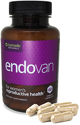 Endovan - 60 caps Nattokinase Extended Action (Lasts Longer in the Body) - Endovan For Endometrial Health and Uterus Health