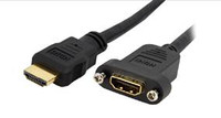 HDMI with patch cord and gender changer