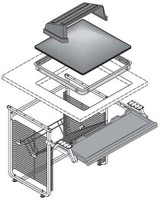 Nova Workstation - Retrofit Kits - CRT-Fully Recessed oversized