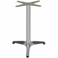 Trapani Aluminum 3-Leg Prong Table Base - Table Height