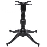 Decorative Series Cast Iron 4-Leg Table Base - Table Height