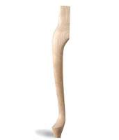 Queen Ann Style Wood Leg