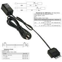 Transformer for LED Serial Series