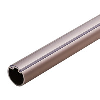 Hafele-Synergy-Elite-Wardrobe-Tube-801.42.240-Matt Nickel