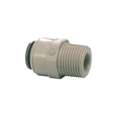 John Guest Male Adaptor 1/4" Push Fit x 1/4" BSP Male