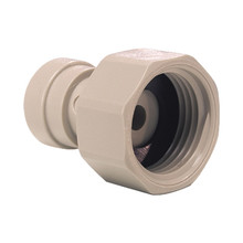 John Guest Female Adaptor - 3/8" PF x 1/2" BSP - Cone End