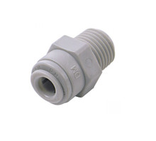 DM 1/4" PF x 1/2" BSPT Male Connector