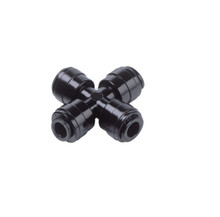 12MM Push Fit Cross by DM fittings