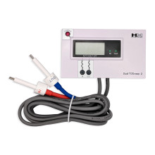 HM Industrial dual TDS monitor  with 1/4" Push fit connections