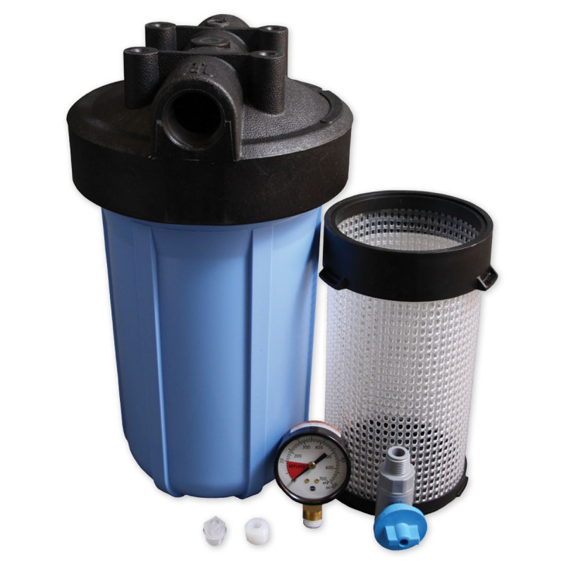 Pentek Bag Filter Jumbo Housing 10" 1 1/2" Ports Andrew's Water Treatment