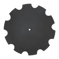 24" x 6mm, Notched Flat Back Disc Blades (DNF156066)