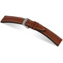 Cognac RIOS1931 Tornado, Genuine Russian Leather Watch Band for Breitling | RIOS1931.com