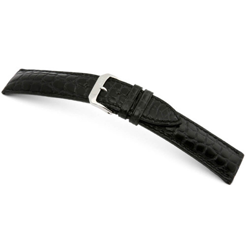 Black RIOS1931 Imperial | Genuine Alligator Watch Band | RIOS1931.com