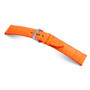 Orange RIOS1931 New Orleans | Embossed Leather | Alligator Print Watch Band | RIOS1931.com