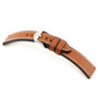 Cognac RIOS1931 Starnberg, Genuine Certified Organic Leather Watch Band | RIOS1931.com