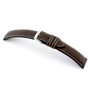 Mocha RIOS1931 Weilheim | Genuine Certified Organic Leather Watch Band | RIOS1931.com