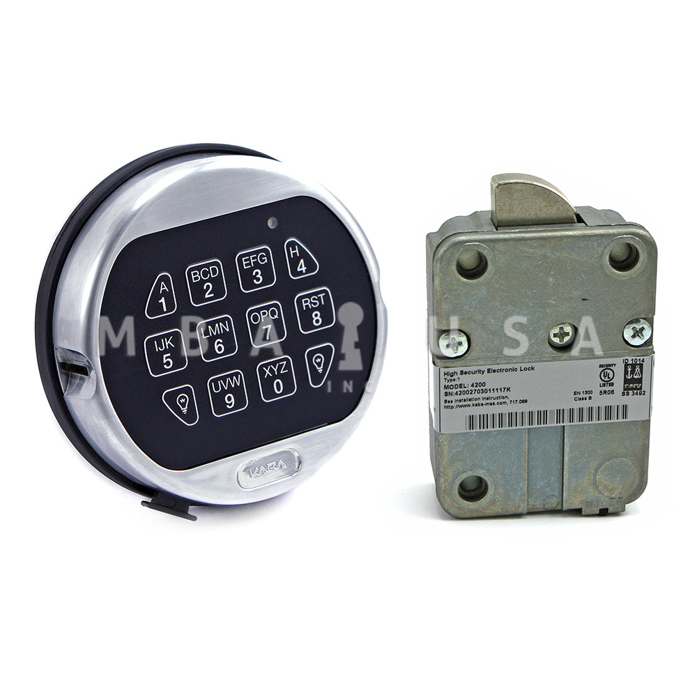 LG Basic Plus Swing Bolt Lock & Keypad Kit, Satin Chrome MBA USA, Inc.