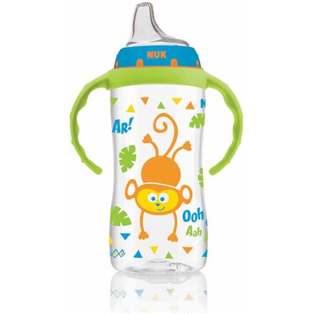 NUK Jungle Designs Large Learner Cup with Handles, 10 oz, 1 pk - Parents'  Favorite