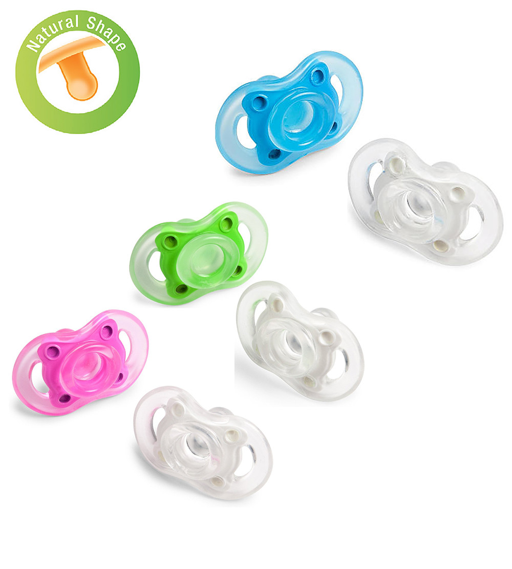 Born Free Bliss Natural Shape Pacifier, 2 pk, 6 + m Parents' Favorite