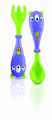 Nuby Spoon and Fork Set, Monster