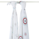 Aden + Anais Liam The Brave Classic Swaddles 2-Pack