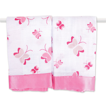 Aden + Anais Nay Nay - Butterfly Classic Security Blankets 2-Pack -  Parents' Favorite