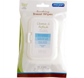 The First Years Soothing Breast Wipes 30 Count