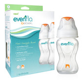 Evenflo Feeding Advanced + WIDE Mouth 8oz 2-Pack Bottle Eng/FR