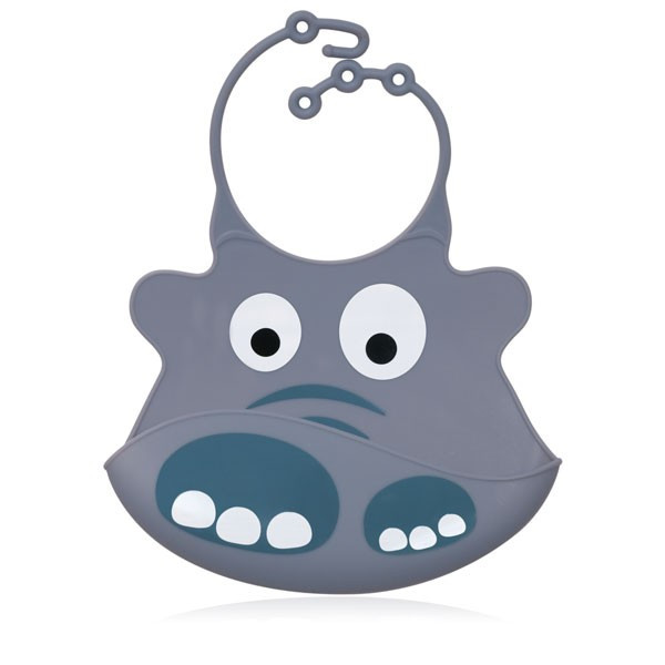 Ulubulu Elephant Silicone Bib Parents Favorite