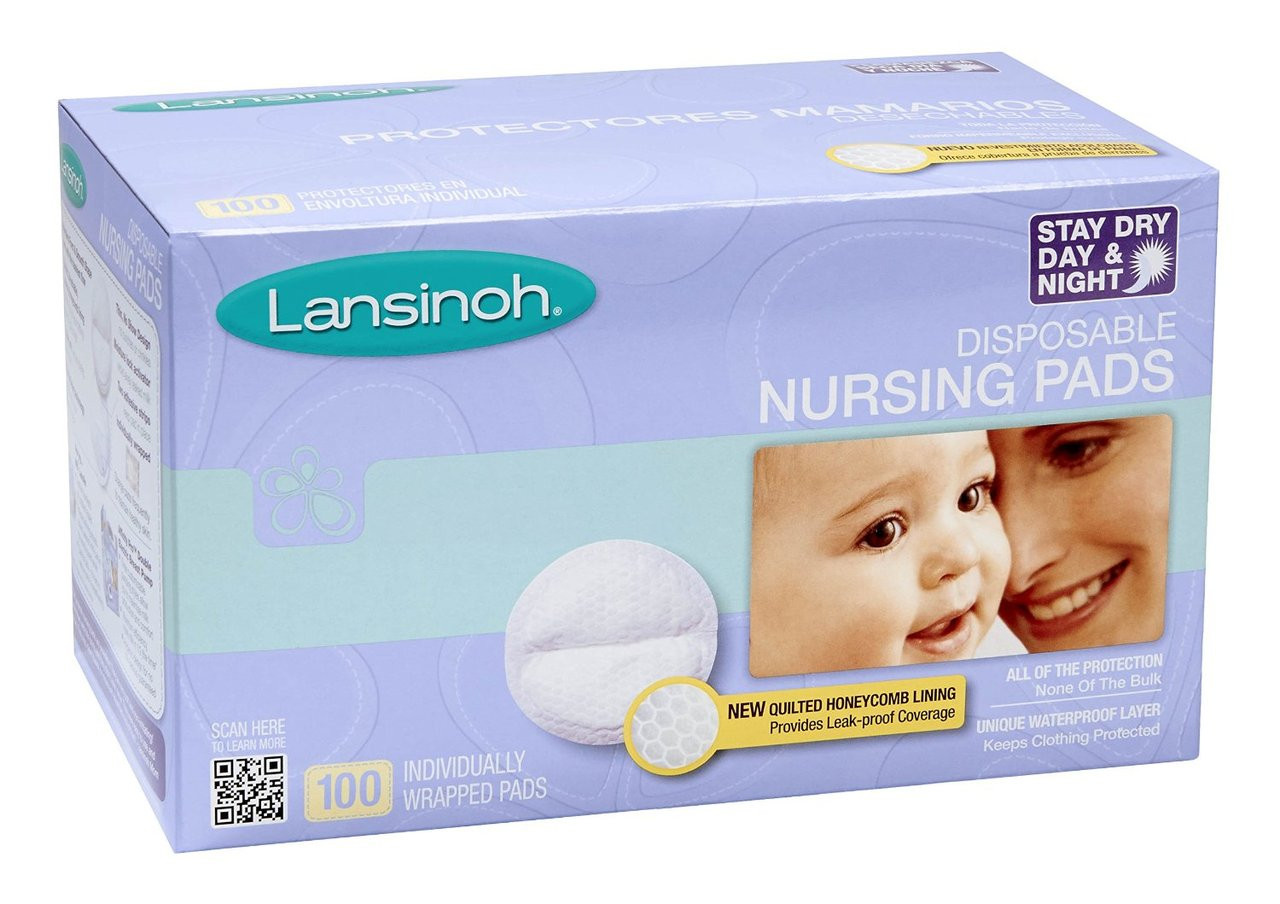 Lansinoh Disposable Nursing Pads 100 Count - Parents' Favorite