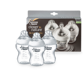 Tommee Tippee 9oz Close to Nature Bottles, 3 pk