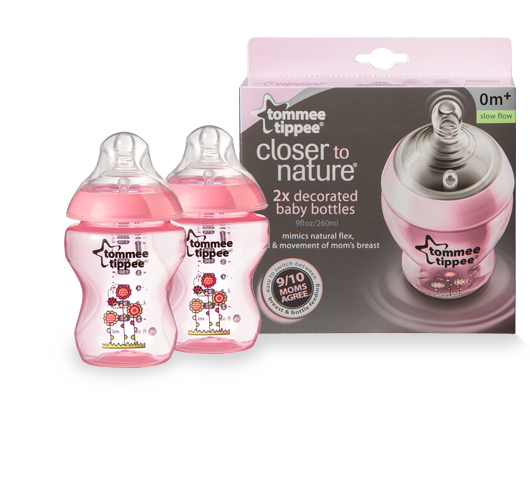 Tommee Tippee Closer To Nature Baby Bottle - 9oz