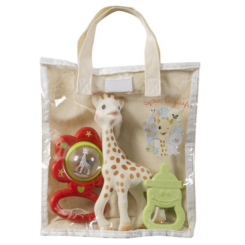 Vulli Sophie Giraffe Cotton Gift Bag - Parents' Favorite