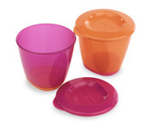 Tommee Tippee Pop Up Weaning Pots 2-Pack (More Colors)