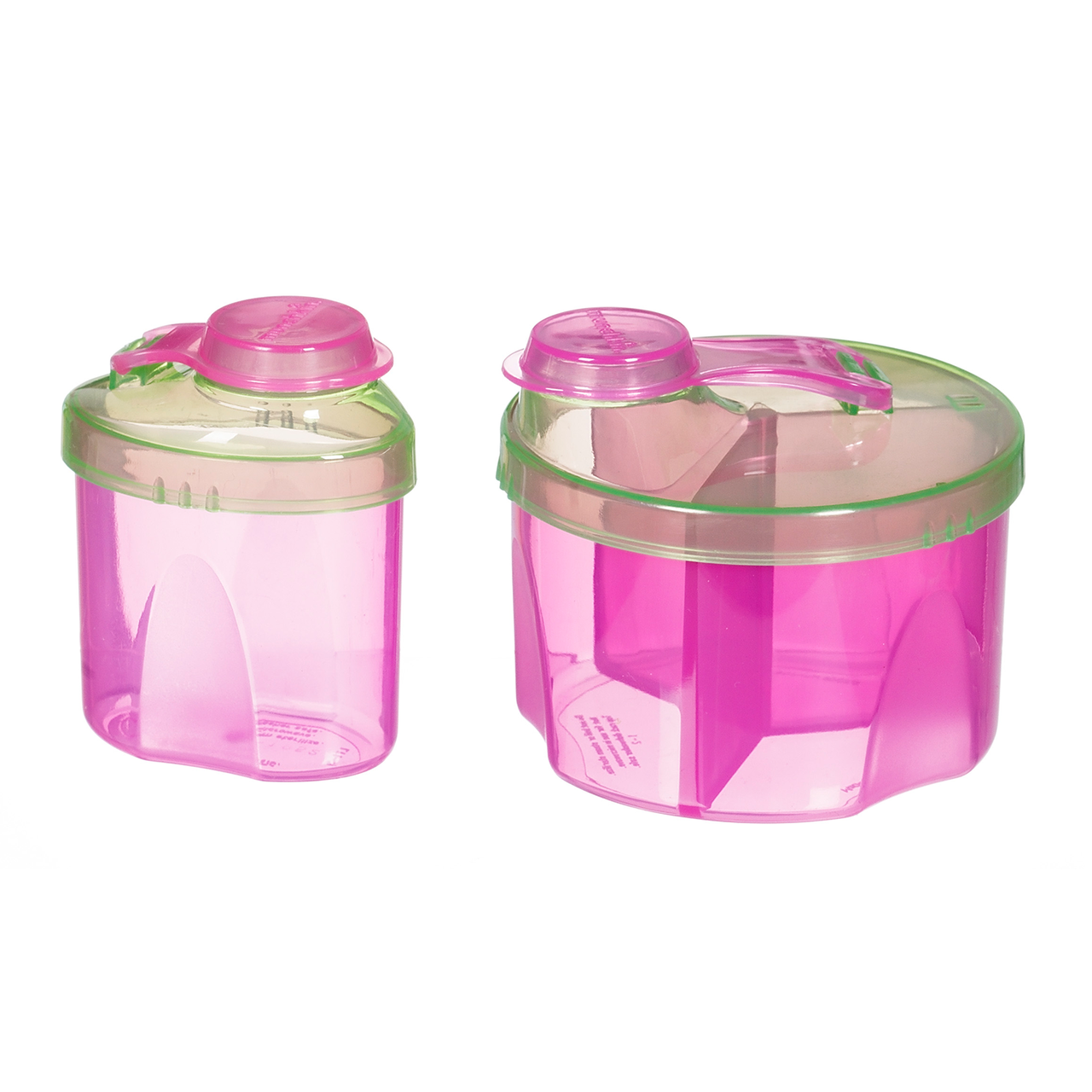 Munchkin Porta Polvere E Dispenser Per Latte - Set Da 4 Contenitori Per Biberon - Pratico E Anti-umidità - Senza BPA