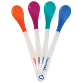 Munchkin White Hot Safety Spoons 4-Pack (Plastic)