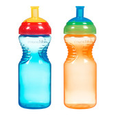 Munchkin Mighty Grip 10oz Sports Bottles, 2 pk (More Colors)