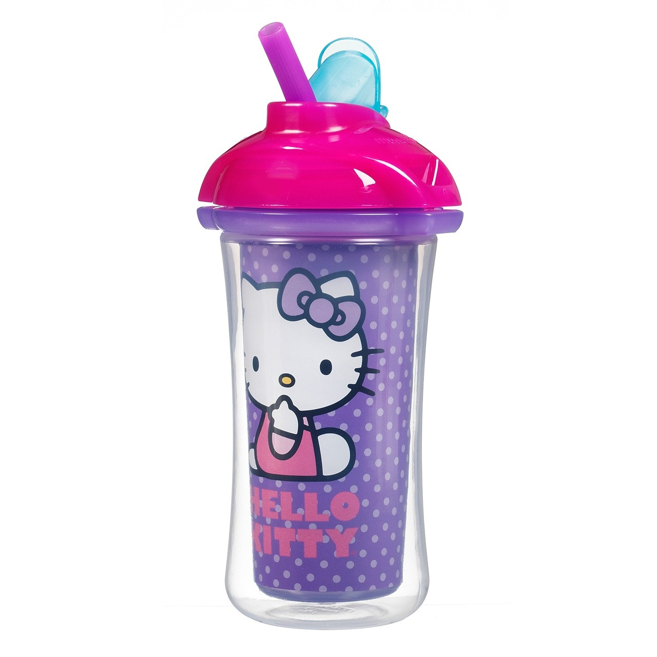 Munchkin Hello Kitty Click Lock 9oz Insulated Straw Cup - Parents