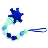 Chewbeads Glow In The Dark Pacifier Clip, Badge