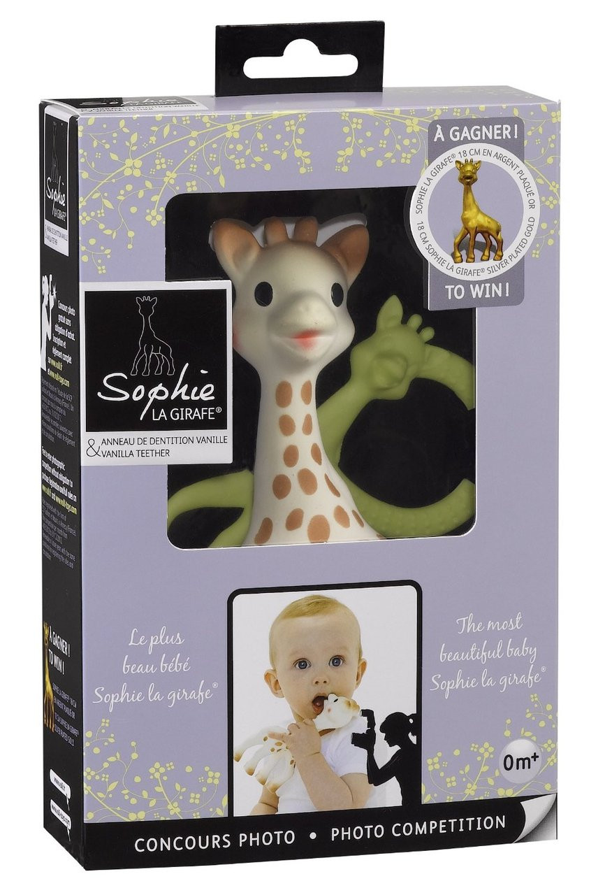 Anneau de dentition - Sophie la girafe bébé vanille vanilla baby