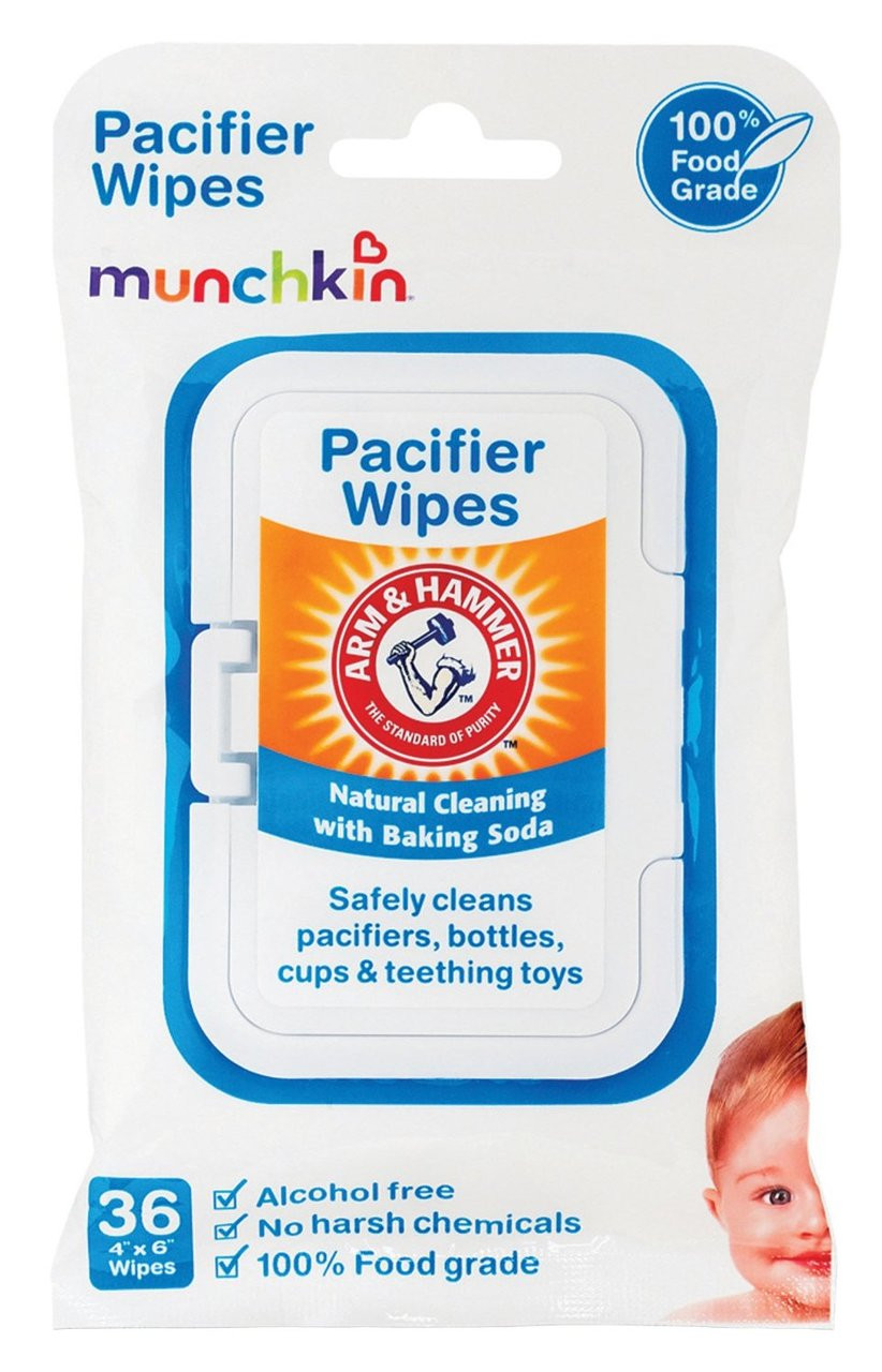 Munchkin Arm & Hammer™ Pacifier Wipes, 36 ct - Parents' Favorite